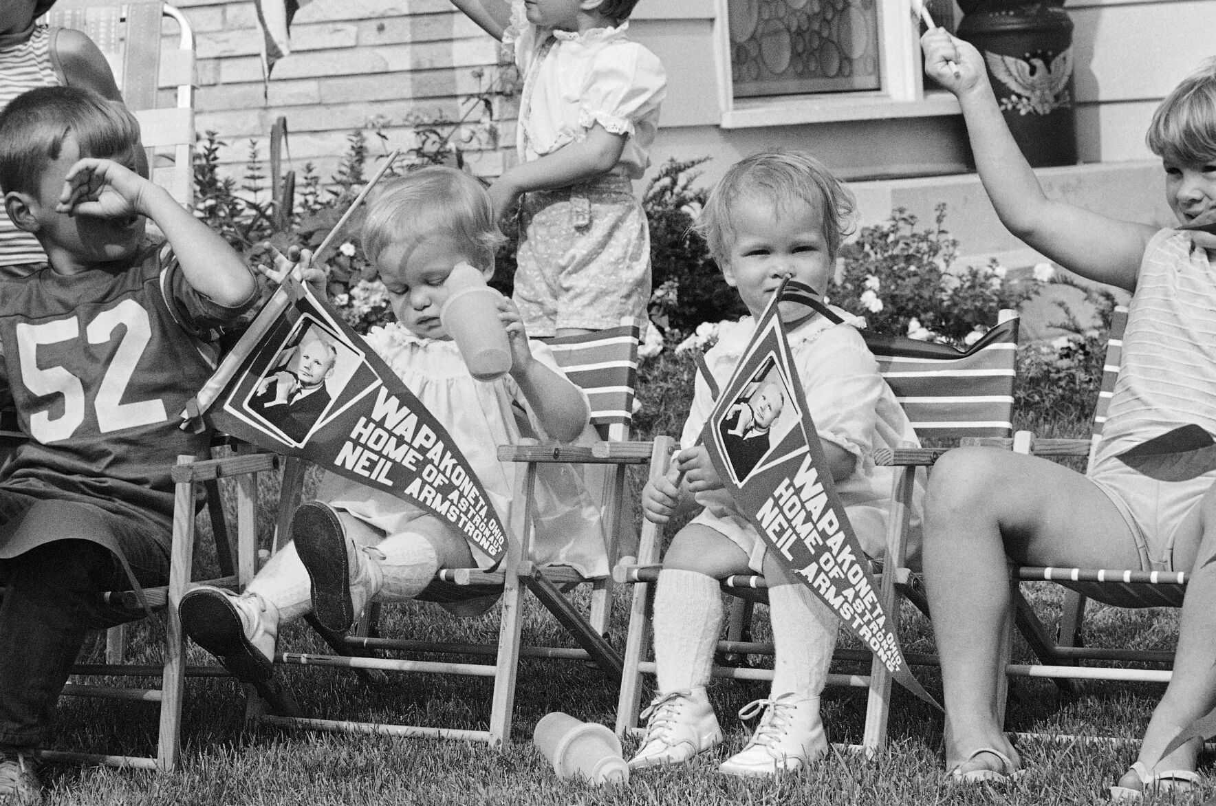 Astronaut Neil Armstrong Homecoming Celebration Children